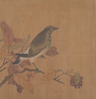 طائر على فرع. بواسطة غير معروف