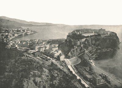 منظر عين الطيور ، مونت كارلو ، موناكو ، 1895. بواسطة غير معروف