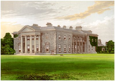 Bishopscourt ، مقاطعة كيلدير ، أيرلندا ، موطن إيرل كلونميل ، c1880 بواسطة غير معروف