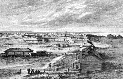 بلاغوفيشتشينسك ، سيبيريا ، روسيا ، 1895 بواسطة غير معروف