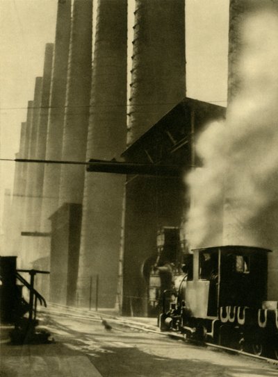 أفران الانفجار ، Donawitz ، النمسا ، c1935. بواسطة غير معروف