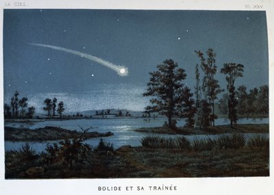 Bolide وقطارها ، 1870 بواسطة غير معروف