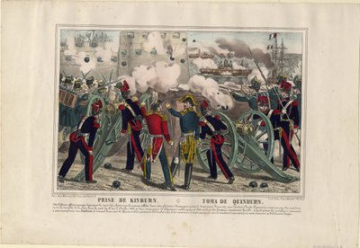 قصف كينبورن ، 1855 بواسطة غير معروف