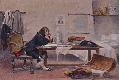 بونابرت في أوكسون ، 1788 ، 1896. بواسطة غير معروف