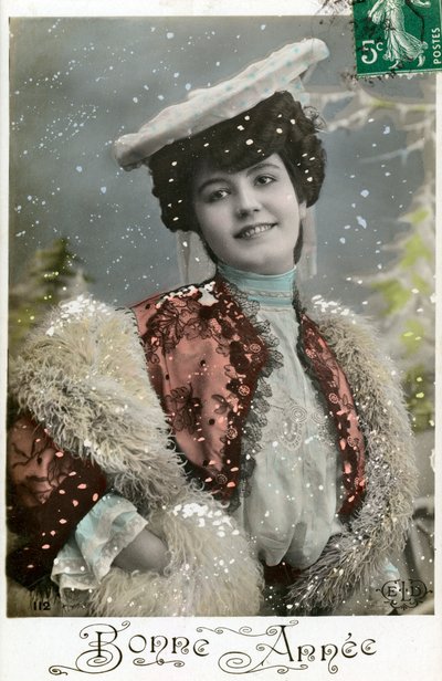 سنة جديدة سعيدة سنة جديدة سعيدة ، c1900s بواسطة غير معروف