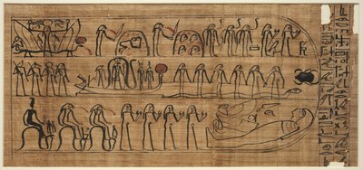كتاب أموات من Buiruharmut ، مع عناصر من العاشرة إلى الثانية عشرة ، 1000-900 قبل الميلاد. بواسطة غير معروف