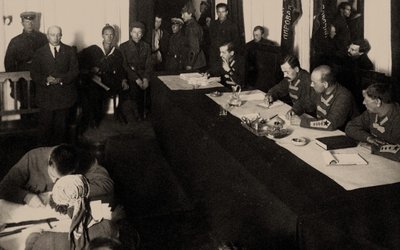 بوريس سافينكوف في الكلية العسكرية للمحكمة العليا للاتحاد السوفيتي ... ، 1924. بواسطة غير معروف