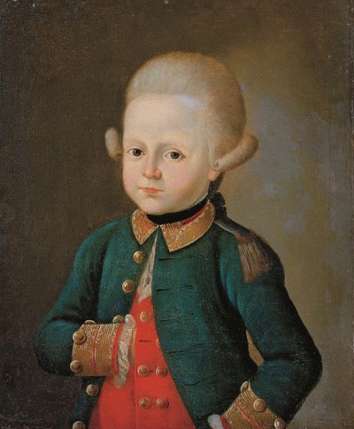 فتى لانس عريف فوج Preobrazhensky ، نهاية 1760s بواسطة غير معروف