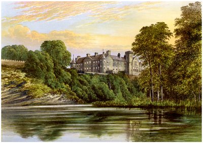 قلعة Brechin ، Brechin ، Angus ، اسكتلندا ، موطن إيرل دالهوسي ، c1880 بواسطة غير معروف