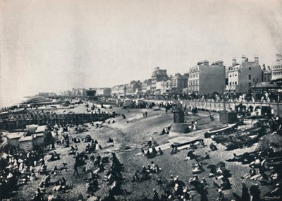 برايتون - امتداد طويل للشاطئ ، 1895 بواسطة غير معروف