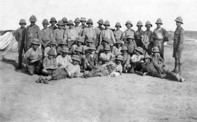 مفرزة مجموعة الجيش البريطاني C ، بلاد الرافدين ، الحرب العالمية الأولى ، 1918 بواسطة غير معروف