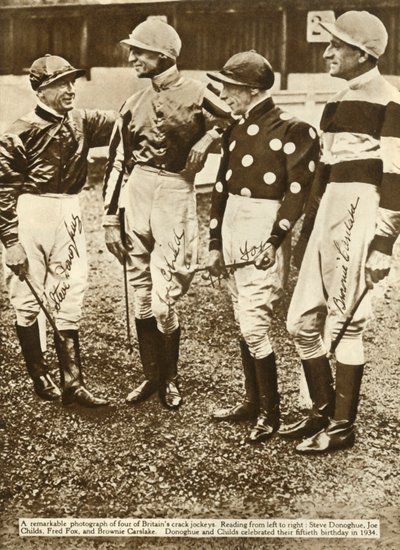 الفرسان البريطانيين ، 1934 ، 1935. بواسطة غير معروف