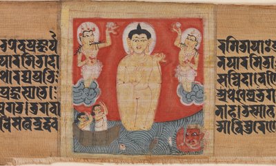 بوذا إعطاء السلامة Abhayananda للملاحين ، ورقة من ... ، كاليفورنيا. 1090. بواسطة غير معروف