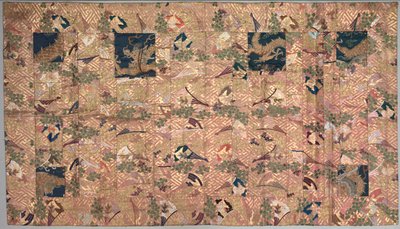 كاهن بوذي رداء وشاح ، 1800s. بواسطة غير معروف