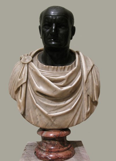 تمثال نصفي فيسباسيان ، 1st H. 1st cen. ميلادي بواسطة غير معروف