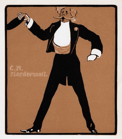 CH MacDermott 1845-1901 ، نجمة قاعة الموسيقى ، أواخر القرن التاسع عشر بواسطة غير معروف