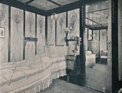 Cabin-De-Luxe في شمال ألمانيا Lloyd SS. Kronprinzessin Cecilie ، c1907 بواسطة غير معروف