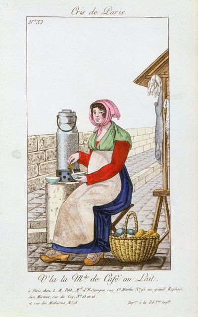 Sellers café-au-lait ، 1826 بواسطة غير معروف