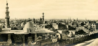 القاهرة - منظر عام ، c1918-c1939. بواسطة غير معروف