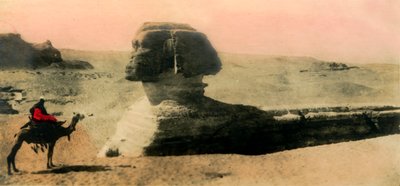 القاهرة: أبو الهول ، c1918-c1939. بواسطة غير معروف