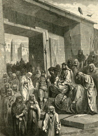 Cambyes and Psammetichs ، 1890. بواسطة غير معروف