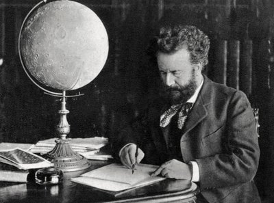 كاميل فلاماريون ، فلكي ومؤلف فرنسي ، 1890 بواسطة غير معروف