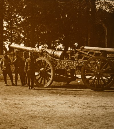 مدفع ، c1914-c1918 بواسطة غير معروف