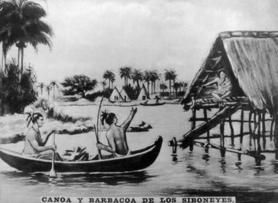 الزورق والشواء ، 1920s بواسطة غير معروف