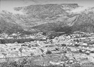 كيب تاون وجبل تابل ، جنوب أفريقيا ، c1900 1906 بواسطة غير معروف