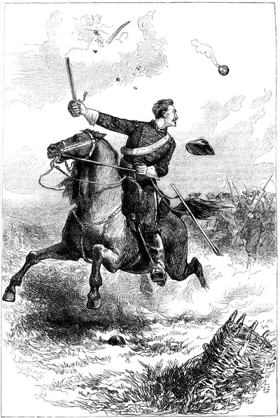 الكابتن نورثروب يقود الهجوم في نوكسفيل ، تينيسي ، الحرب الأهلية الأمريكية ، 1863 c1880 بواسطة غير معروف