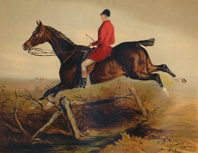 الكابتن بيرسي ويليامز على صياد إيرلندي مفضل ، c1879. بواسطة غير معروف