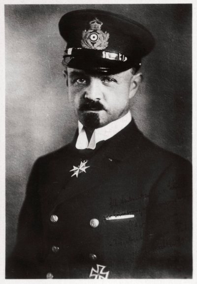 النقيب بيتر ستراسر ، قائد أسطول المناطيد الألماني ، الحرب العالمية الأولى ، 1916-1918 1933 بواسطة غير معروف