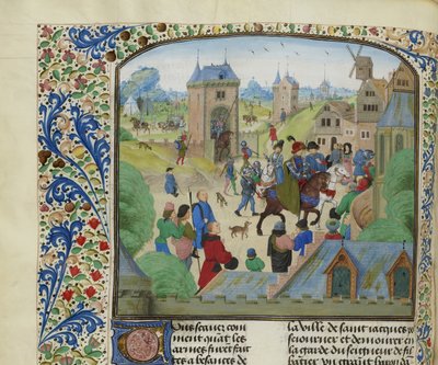 استيلاء الجيش الإنجليزي على Orense ، 1387 ، 1470-1475. بواسطة غير معروف
