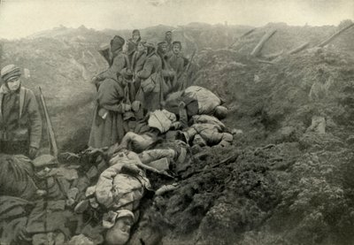 تم التقاط الخنادق الألمانية في Les Eparges ، 1919. بواسطة غير معروف