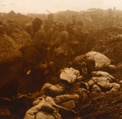 الخنادق التي تم الاستيلاء عليها ، Les Éparges ، شمال فرنسا ، c1914-c1918. بواسطة غير معروف