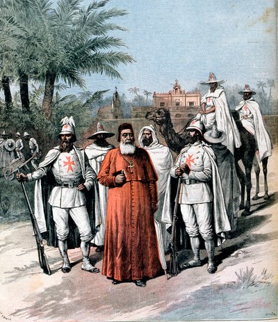 الكاردينال لافيجري ، مؤسس جمعية مكافحة العبودية ، 1891 بواسطة غير معروف