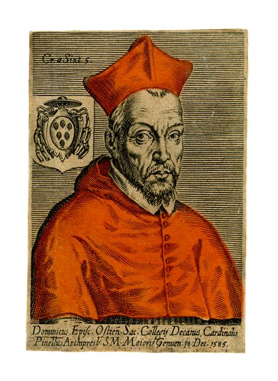 الكاردينال Pinette ، 1585 بواسطة غير معروف