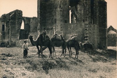 الكنائس الكرملية والأرمينية في Martinengo Bastion ، فاماغوستا ، شمال قبرص ، 1936 بواسطة غير معروف