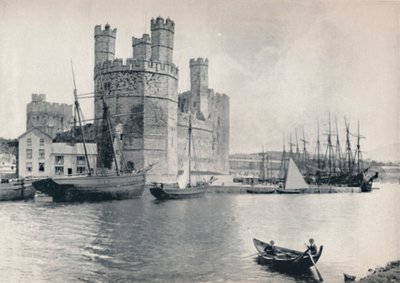 كارنارفون - القلعة ، 1895 بواسطة غير معروف