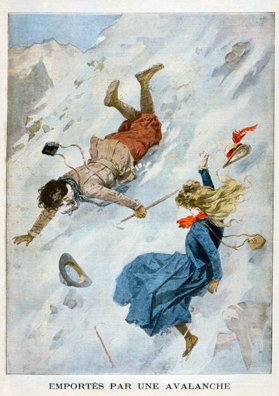 يحملها انهيار جليدي ، 1901 بواسطة غير معروف