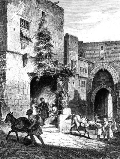 حمل المماليك ، في قلعة القاهرة ، 1880 بواسطة غير معروف