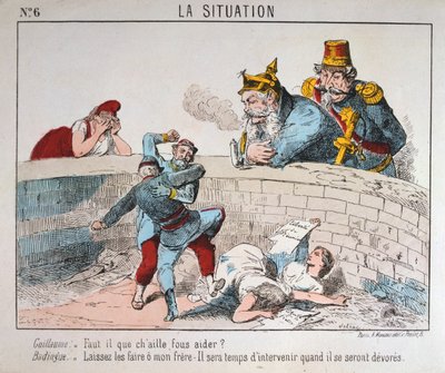 كرتون ، كومونة باريس ، 1871. بواسطة غير معروف