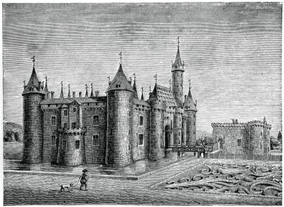 قلعة ماركوسي ، بالقرب من رامبوييه ، القرن السابع عشر ، 1870 بواسطة غير معروف