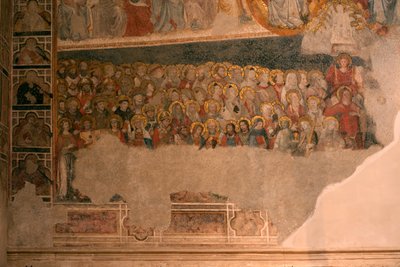 كاتدرائية (Catedral de Santa María). الدير. مصلى (سان بلاس). اللوحات الجدارية. بواسطة غير معروف