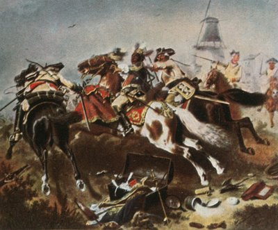اشتباك الفرسان في Rossbach ، 5 نوفمبر 1757 ، 1936. بواسطة غير معروف