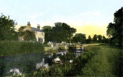 Caversham Lock ، بيركشاير ، القرن العشرين بواسطة غير معروف