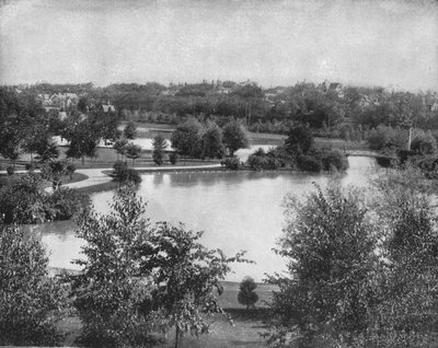 سنترال بارك ، مينيابوليس ، مينيسوتا ، الولايات المتحدة الأمريكية ، c1900. بواسطة غير معروف
