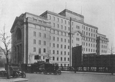 مركز بلوك بوش هاوس ، لندن ، من Aldwych ، 1924 بواسطة غير معروف