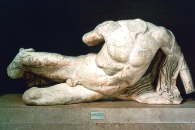 Cephisus أو Illisus من الجرب الغربي للبارثينون ، 447-432 قبل الميلاد بواسطة غير معروف