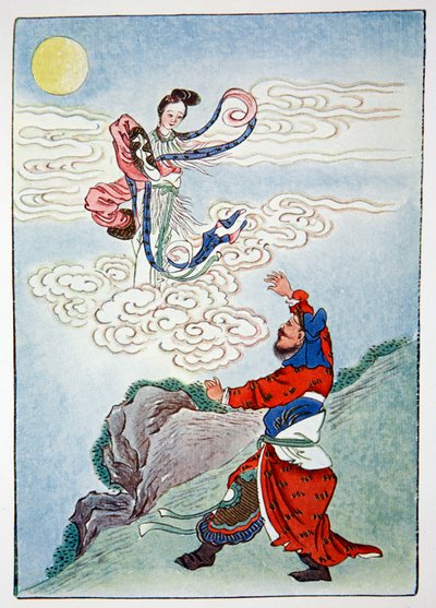 تشانغ آه ، إلهة القمر الصينية ، 1922 بواسطة غير معروف